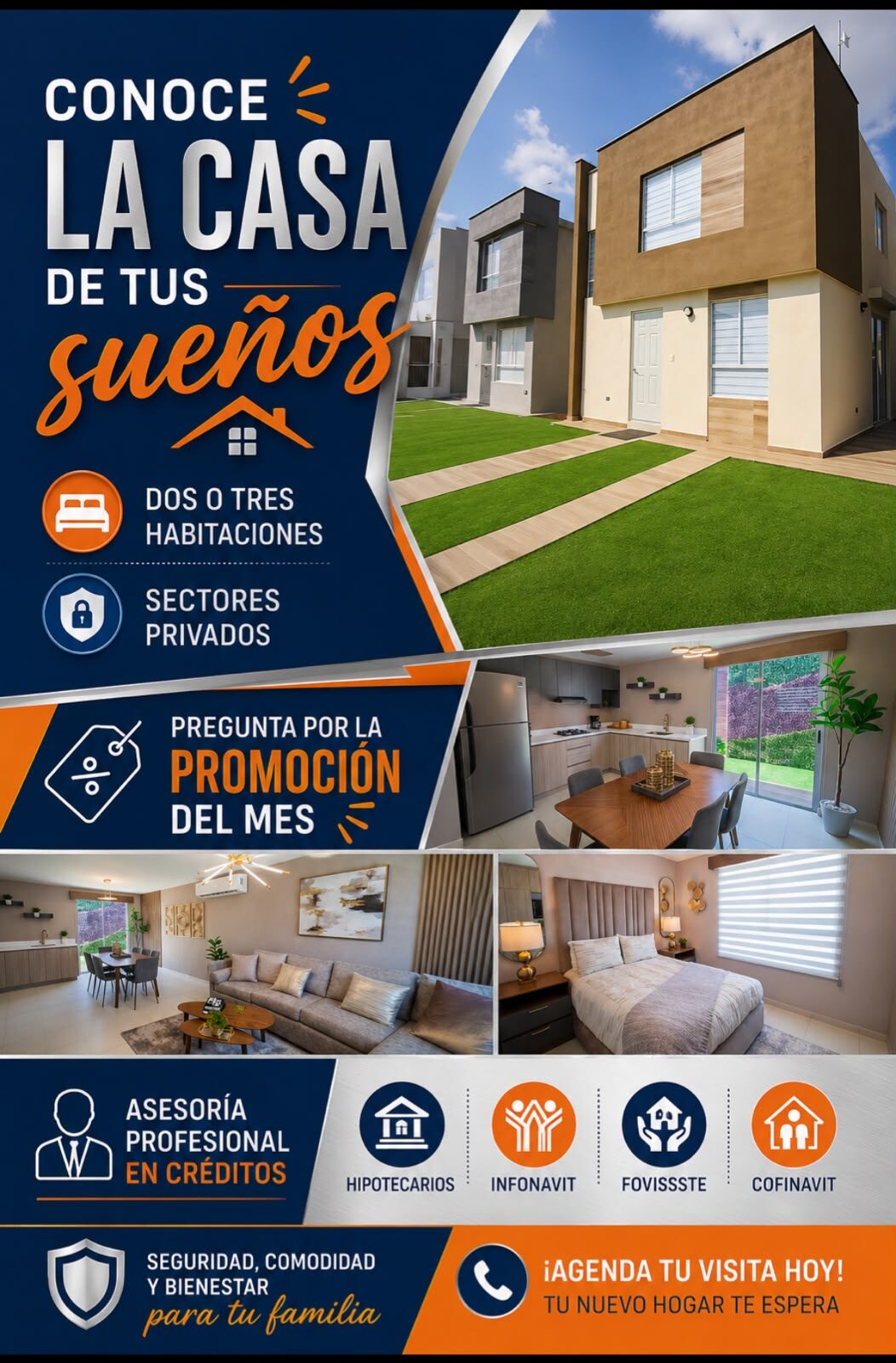 Promoción La casa de tus sueños con asesoría profesional en créditos